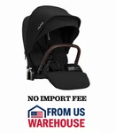 Nuna Flex Stroller Seat Caviar Reversible Lightweight Baby 50LBS. Fixed Price $233.00.