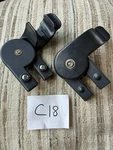 Chicco Cortina Stroller Replacement Part Canopy Holder Hinge Clip Set C18. Fixed Price $24.99.