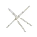 5 Point Harness Baby Safety Belt For Toddler Child Stroller High Chair White V. Fixed Price $10.33.