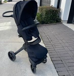 Stokke Xplory Stroller Modern Black With Mosquito Net Included - Gently Used. Fixed Price $399.00.