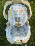 Vintage Y2K Graco Winnie The Pooh Baby Carrier Infant Seat With Base. Fixed Price $299.99.