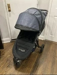 Baby Jogger City Mini Gt Black/shadow Single Seat Stroller. Fixed Price $225.00.