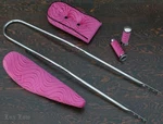 Pink Velour Banana Seat Sissybar Grips Lowrider Bike Schwinn Stingray Bicycle. Fixed Price $144.99.