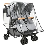 Rain Cover Compatible With Zoe Twin Double Stroller,. Fixed Price $53.99.