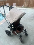 Bugaboo Cameleon Black Travel System Single Seat Stroller + Transport Bag. Fixed Price $385.00.