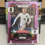 2026 Panini Monopoly Prizm Fifa World Cup #29 Phil Foden Pink Token Ssp. Fixed Price $34.99.