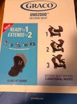 Graco UNO2DUO Stroller Second Seat, Ellington Fashion, Grey New. Fixed Price $20.00.