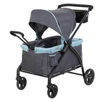 Baby Trend Expedition 2 In 1 Push Or Pull Stroller Wagon W/ Canopy, Desert Blue. Fixed Price $164.99.