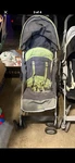 Maclaren Quest Gray Green Stroller Lightweight Folding Hood Canopy Basket Single. Fixed Price $40.00.