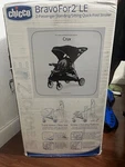 Chicco Bravo For 2 Standing/sitting Double Stroller, Iron New. Fixed Price $250.00.