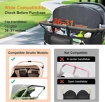 Double Stroller Organizer Bob Duallie Baby Jogger City Mini GT2 Jogging. Fixed Price $35.75.