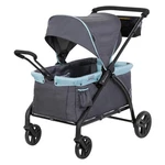 Baby Trend Tour Lte 2-IN-1 Stroller Wagon Desert Blue Foldable Adjustable Canopy. Fixed Price $154.99.