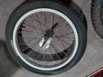 2 Schwinn Jogger Stroller Front / Back Wheel- 16" Quick Release Coaster. Fixed Price $27.99.