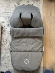 Bugaboo Stroller Donkey Buffalo Universal Footmuff Grey Melange Tailored Fabric. Fixed Price $79.00.