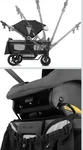 Evenflo Shyft Rideshare All-terrain Performance Stroller Wagon (sterling Black). Fixed Price $400.00.