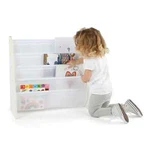Kids Bookcase 4 Row Storage Bookshelf White Childrens Space Bedroom Toddler. Fixed Price $72.97.