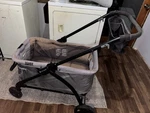 Baby Trend Tour Lte 2-IN-1 Stroller Wagon Gray Folding Canopy Cup Holder Basket. Fixed Price $74.25.