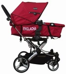 Englacha My Easy Red Stroller - Open Box. Fixed Price $179.95.