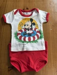 Vintage Ultra Rare Disney Mickey Mouse Baby Summer SET-NB/6M 1984. Fixed Price $24.00.