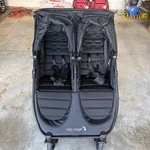 Baby Jogger Double Stroller Black Five-point Harness For Infant Toddler. Fixed Price $500.00.