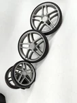 Britax B-agile Single Stroller 2 Rear Wheel Tire Front Part Gray U781905. Fixed Price $40.00.