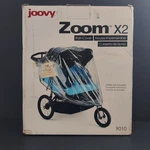 Nwt Joovy Zoom X2 Rain Cover For Double Stroller - 9010. Fixed Price $34.50.