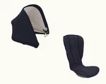 Bugaboo Bee 5 Replacement Seat Fabric And Canopy Classic Collection Dark Navy. Fixed Price $109.99.