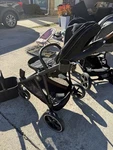 New Cybex Gazelle 2 Single-to-double Stroller Moon (black Frame). Fixed Price $800.00.