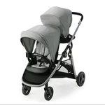Graco READY2GROW Lx 2.0 Double Stroller, Compact, Folding Seat. Clark. Fixed Price $149.99.