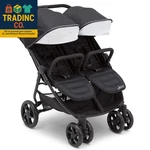 Jeep Destination Ultralight Side X Double Stroller, Midnight. Fixed Price $370.99.