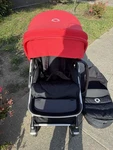 Bugaboo Fox 2 Full Size Stroller From Newborn Toddler Rad And Black. Fixed Price $350.00.