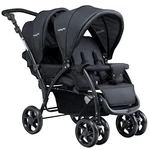 Costway Double Stroller Foldable Baby Twin Lightweight Travel Infant Pu. Fixed Price $280.09.