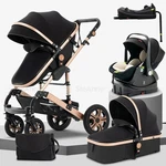 Baby Stroller Combo Car Seat, Travel System,reversible Pram 3 In 1 Black. Fixed Price $350.55.