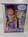 Zapf Creation Baby Born Doll Jonas 43CM With Accessories New. Fixed Price $60.75.