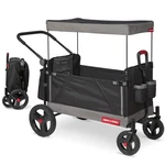 Radio Flyer Collapsible Stroll Wagon W/protective Cover, Black (for Parts). Fixed Price $85.23.