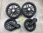 Rear Front Wheels For Uppababy Vista (2010 -2013) Pre 2014 Stroller. Fixed Price $89.99.