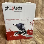 Phil & Teds Clear Dash Single / Double Buggy Storm Rain Cover Baby Stroller New. Fixed Price $18.00.