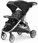 Chicco Bravo For 2 Standing/sitting Double Stroller, Iron New. Fixed Price $379.99.