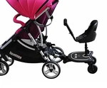 Englacha 2-IN-1 Cozy X Rider Child Stroller Attachment With Saddle Seat. Fixed Price $40.00.