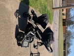 Baby Jogger City Select Double Stroller, Black, Glider Attachment W/ Cup Holder. Fixed Price $285.00.