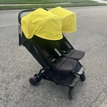 Mountain Buggy Nano Duo Duet Double Twin Stroller Cyber Yellow Compact. Fixed Price $349.00.