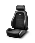 Sparco 009012NR Gt Reclining Sport Seat Black Synthetic Leather/microsuede. Fixed Price $445.95.