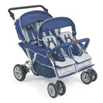 Angeles Surestop Folding Bye-bye Stroller 4 Passenger Quad. Fixed Price $749.99.