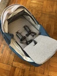 Uppababy Minu From Birth Kit Bassinet Attachment Teal Color. Fixed Price $40.00.