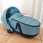 Babyzen Yoyo Bassinet Green Portable Travel Stroller Carrier. Fixed Price $99.00.