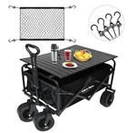 Foldn Collapsible Wagon With Net & Table, Heavy Duty Utility Foldable Cart.. Fixed Price $55.00.