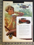1928 Chevrolet Sport Coupe Rumble Seat Fisher Body Fred Mizen Art Auto Ad 35758. Fixed Price $21.95.