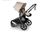 Bugaboo Kangaroo All-terrain Full-size Single-to-double Tandem Stroller Taupe. Fixed Price $999.99.
