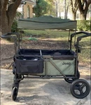 Kids Stroller Jeep Wagon Canopy Cooler Bag And Parent Organizer Car Seat Adapter. Fixed Price $510.35.