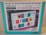 Dream Studio Diy Cinema Sign Light Kit (450) Tiles New Box.. Fixed Price $19.99.